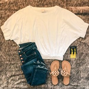 NWOT Anthropologie 9-H15 StCL Dolman Sleeve Top